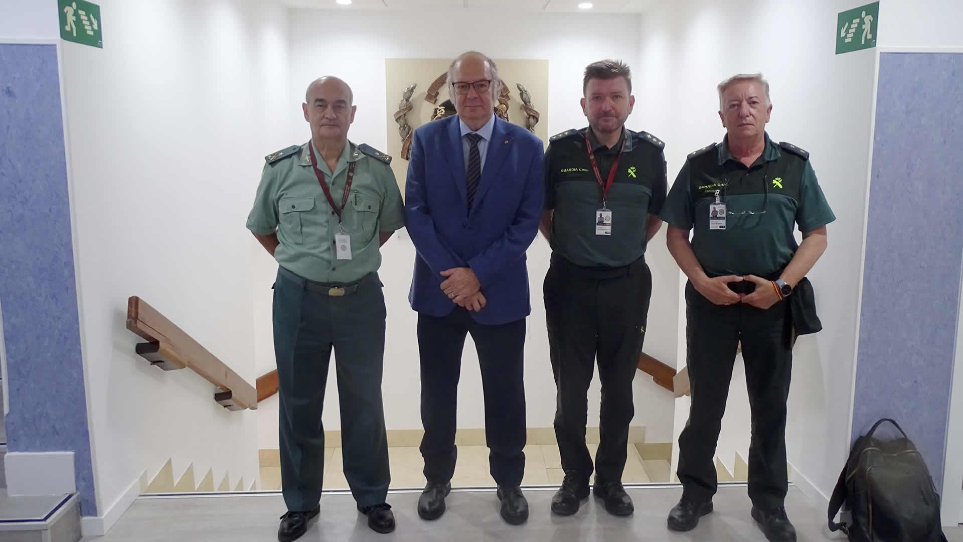 Visita al CUGC del Rector de la Universidad Gastón Dachary