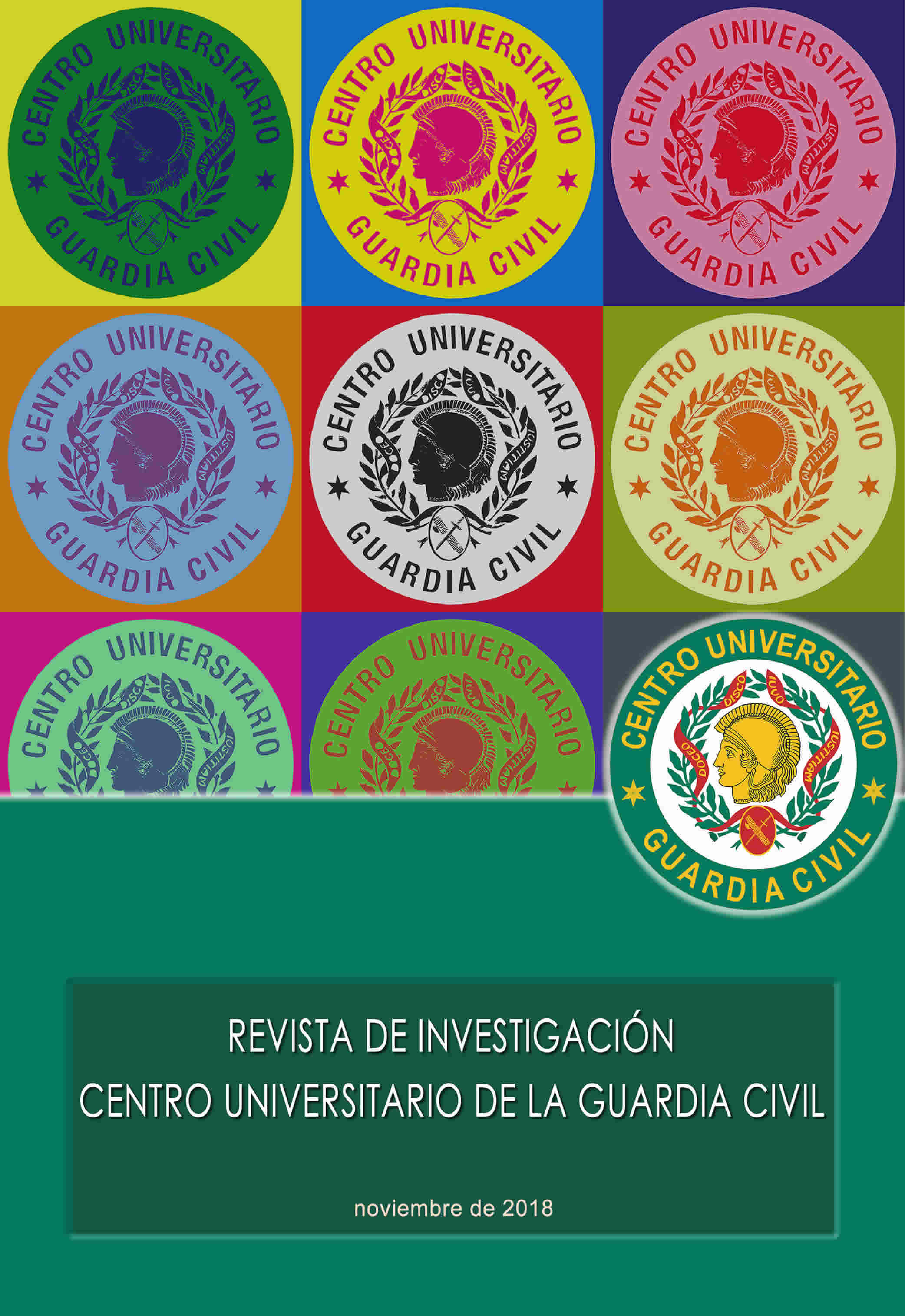 Portada de IV Revista de Investigación, noviembre de 2018