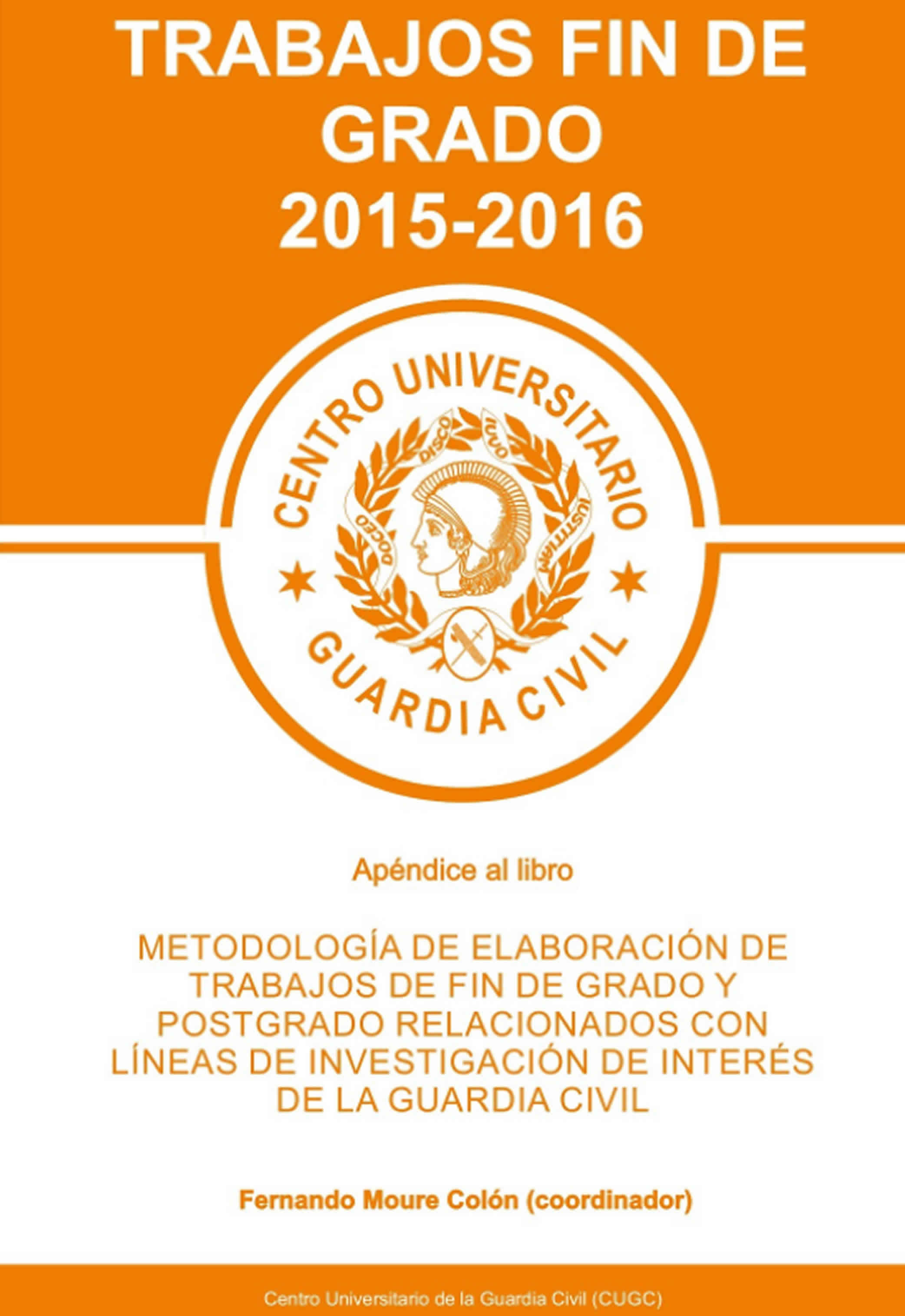 Portada de Trabajos Fin de Grado 2015-2016