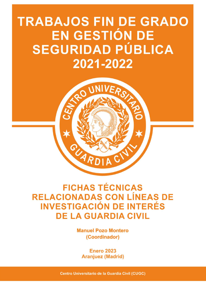 Portada de Trabajos Fin de Grado GGSP 2021-2022