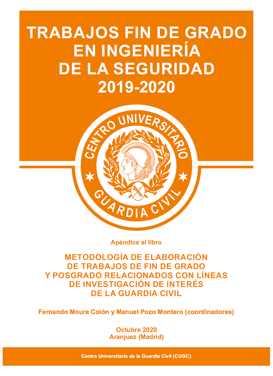 Portada de Trabajos Fin de Grado GIS 2019-2020