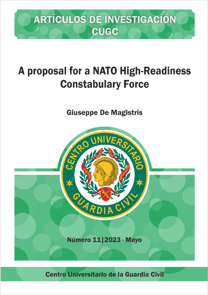 Portada de Proposal for a NATO High-Readiness Constabulary Force