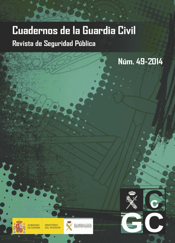 Portada de Cuadernos de la Guardia Civil. Revista de Seguridad Pública nº 49