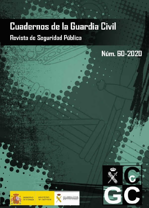 Portada de Cuadernos de la Guardia Civil. Revista de Seguridad Pública nº 60
