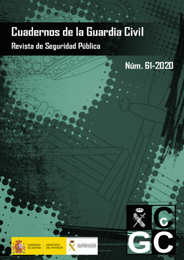 Portada de Cuadernos de la Guardia Civil. Revista de Seguridad Pública nº 61