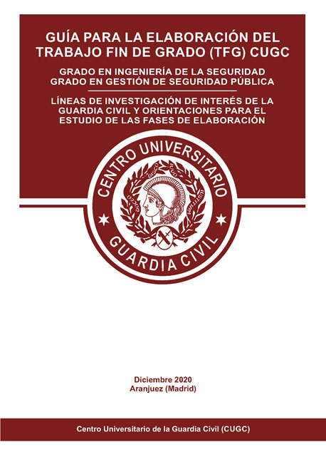 Portada de Guía para la elaboración del Trabajo Fin de Grado (TFG) CUGC