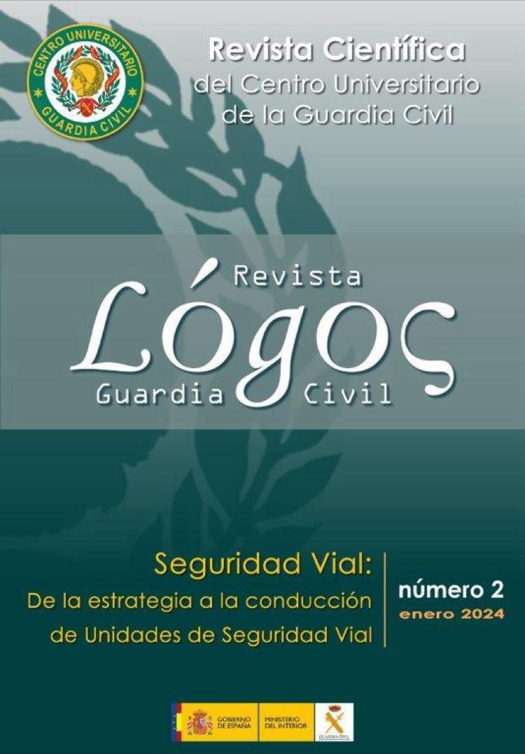 Portada de Revista Científica LOGOS nº1. Innovación tecnológica e inteligencia artificial aplicada a la seguridad