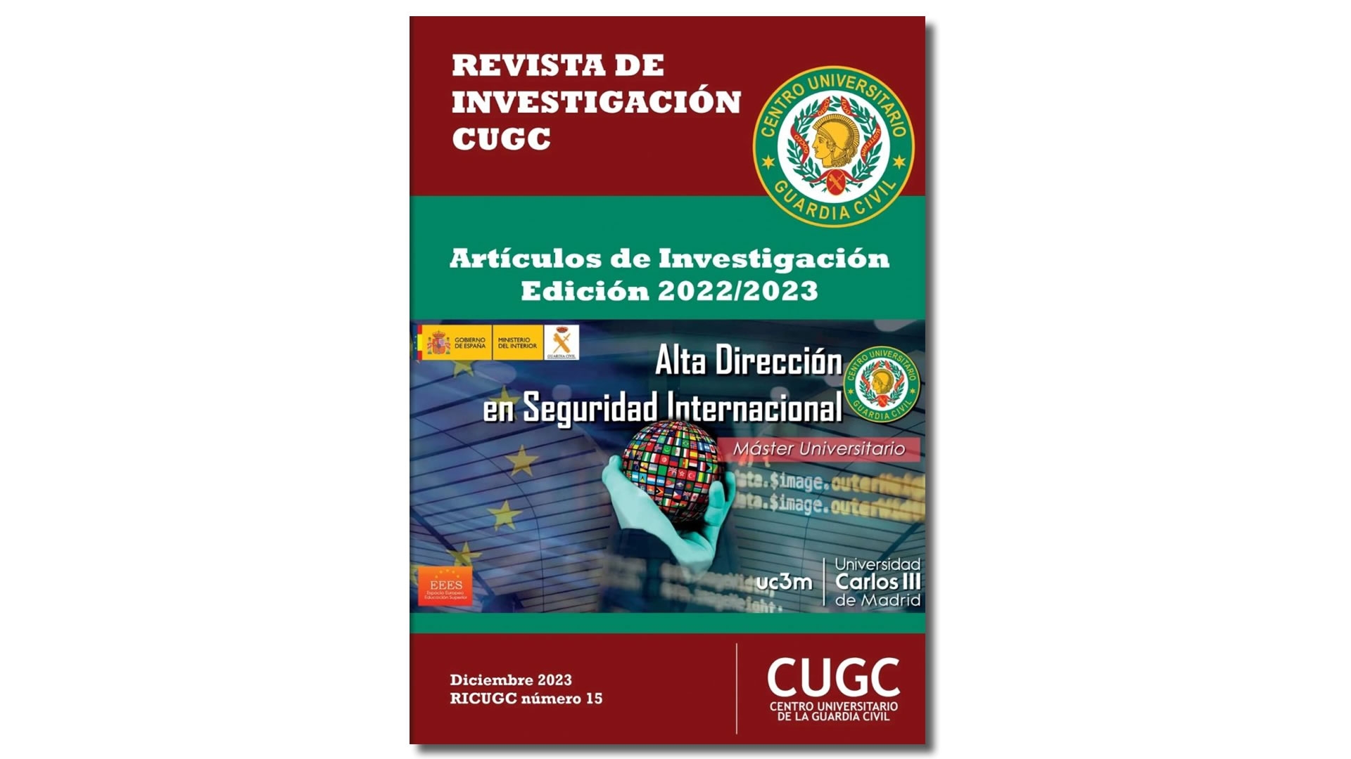 Número 15 de la Revista de Investigación CUGC