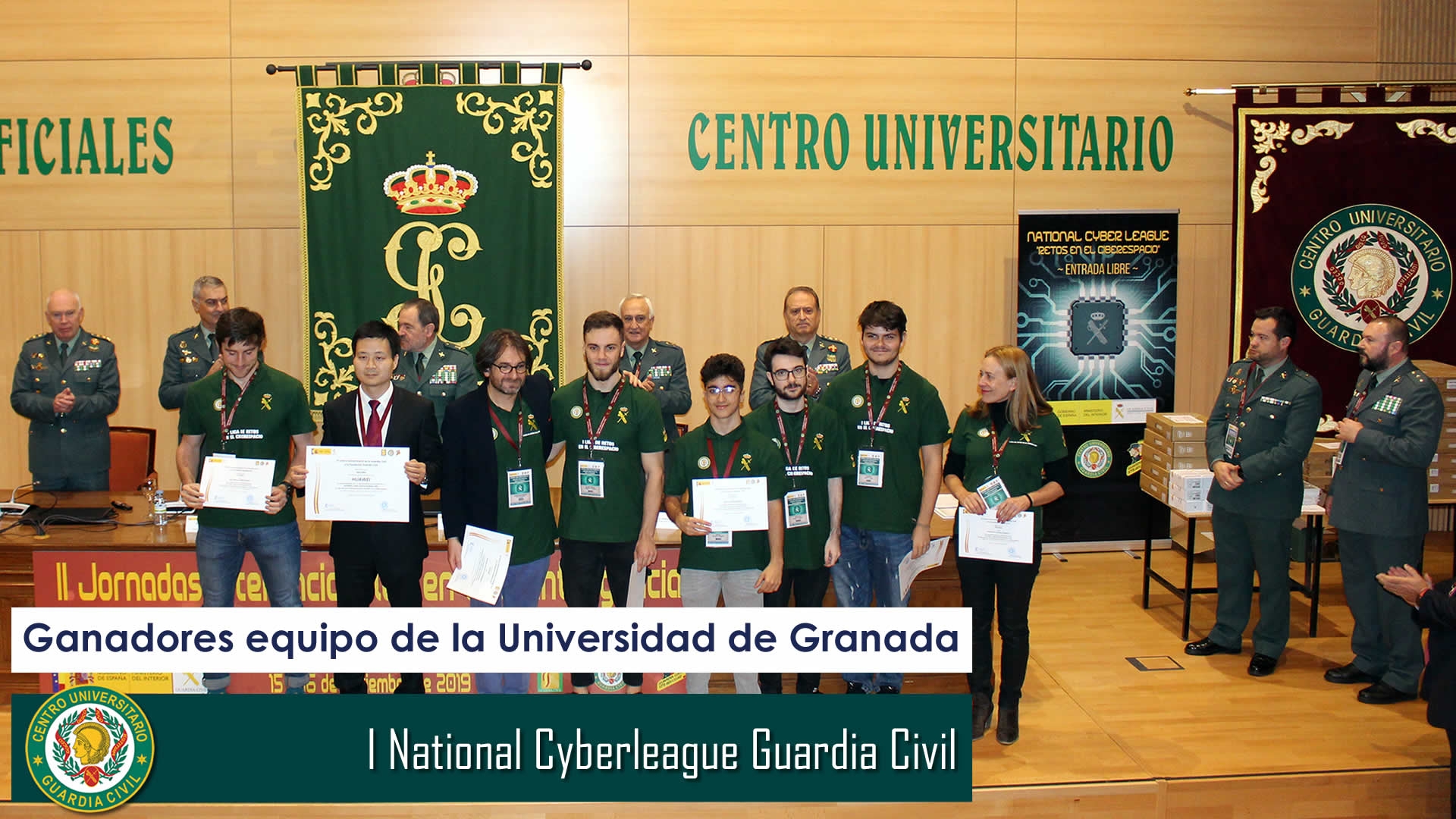 Finaliza la I National Cyberleague Guardia Civil y Las II Jornadas Internacionales en Ciberinteligencia