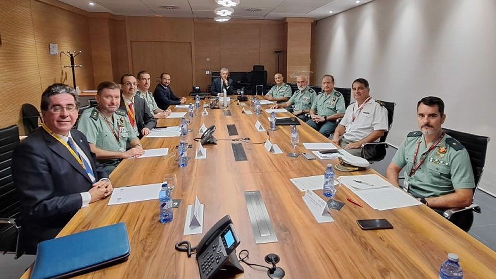 Reunión extraordinaria del Patronato entre el Centro Universitario de la Guardia Civil y la Universidad Carlos III de Madrid