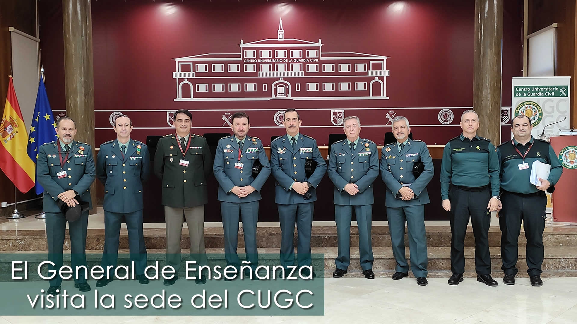 El General de Enseñanza visita la sede del CUGC en Aranjuez