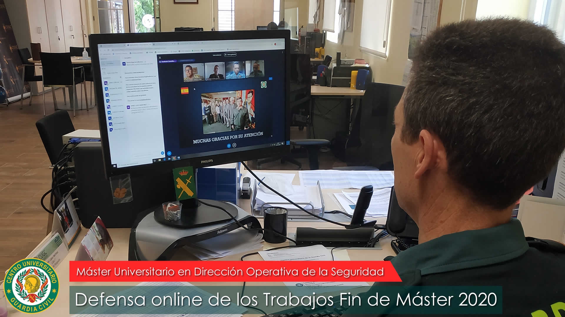 Defensa de los TFM del Máster Universitario en Dirección Operativa de la Seguridad