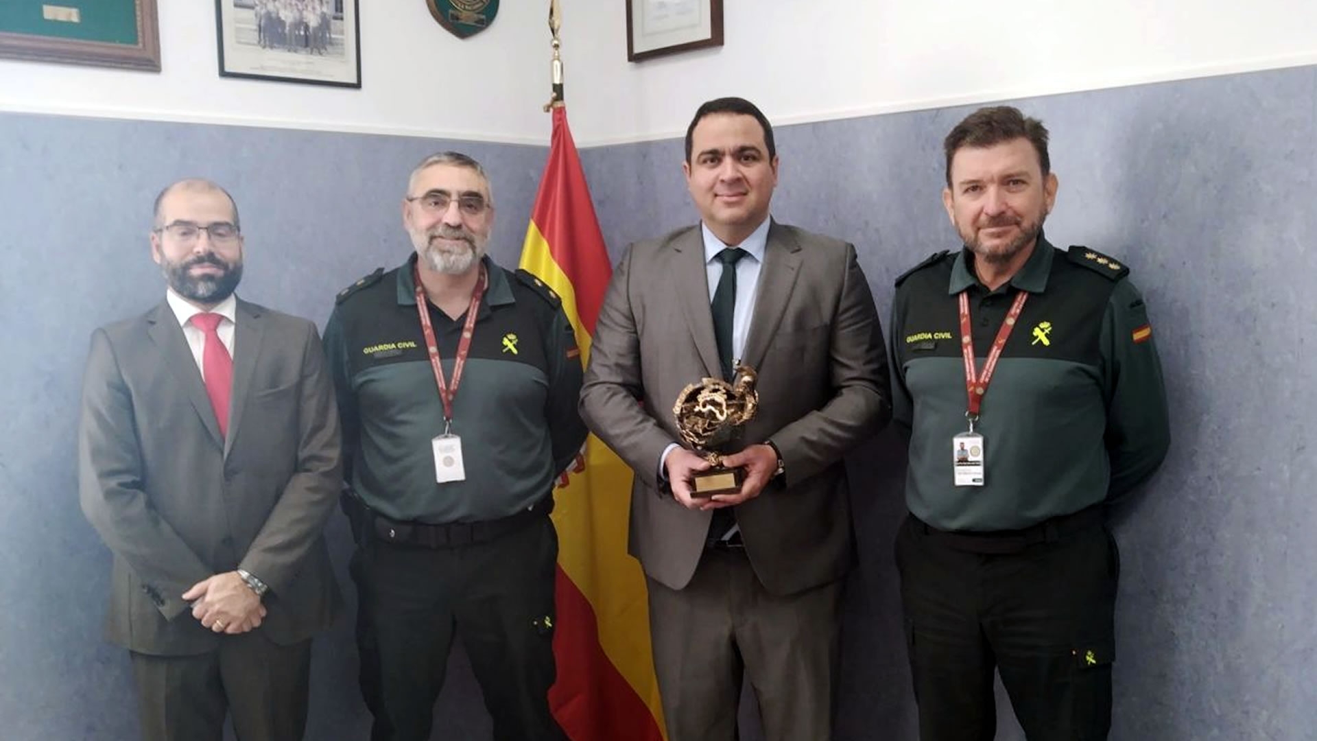 Despedida en el CUGC del Agregado Policial de la Embajada de Brasil
