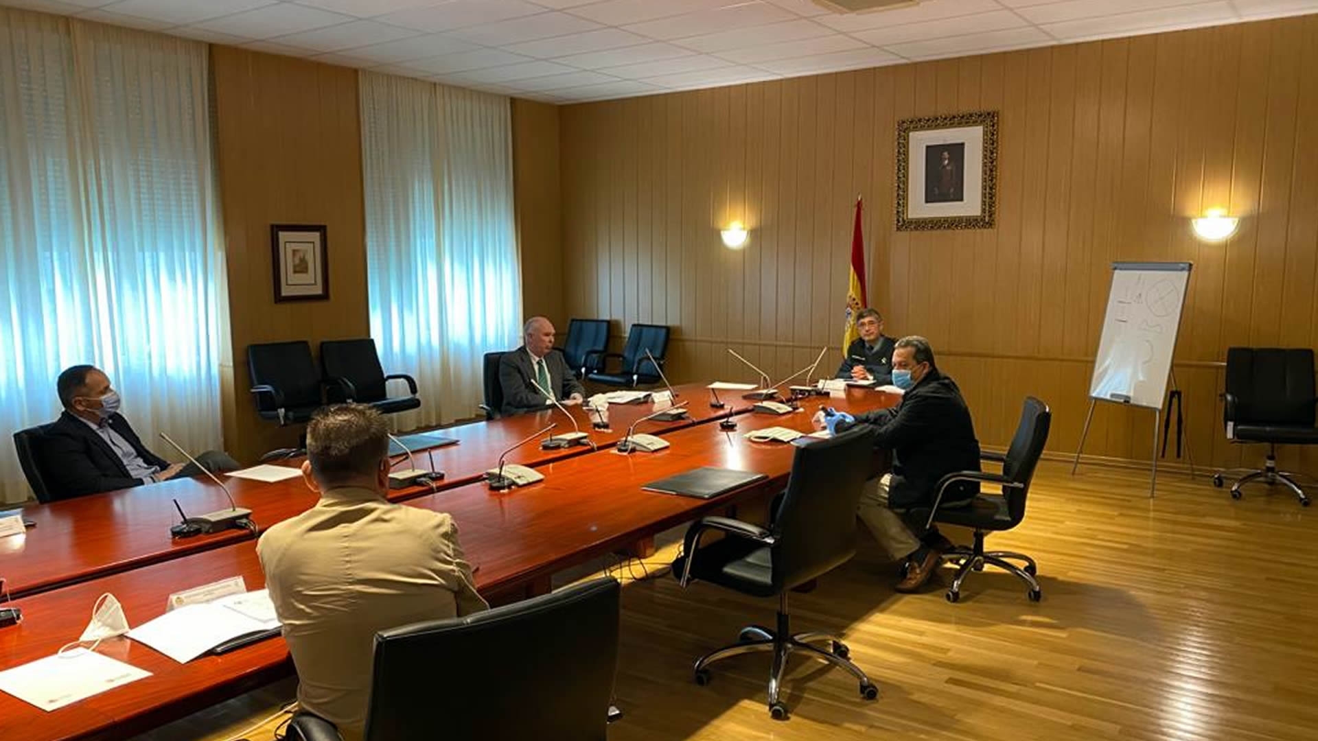 EL CUGC y la PN de Colombia acuerdan las actividades de uno de los periodos presenciales del II Máster Universitario en Alta Dirección en Seguridad Internacional