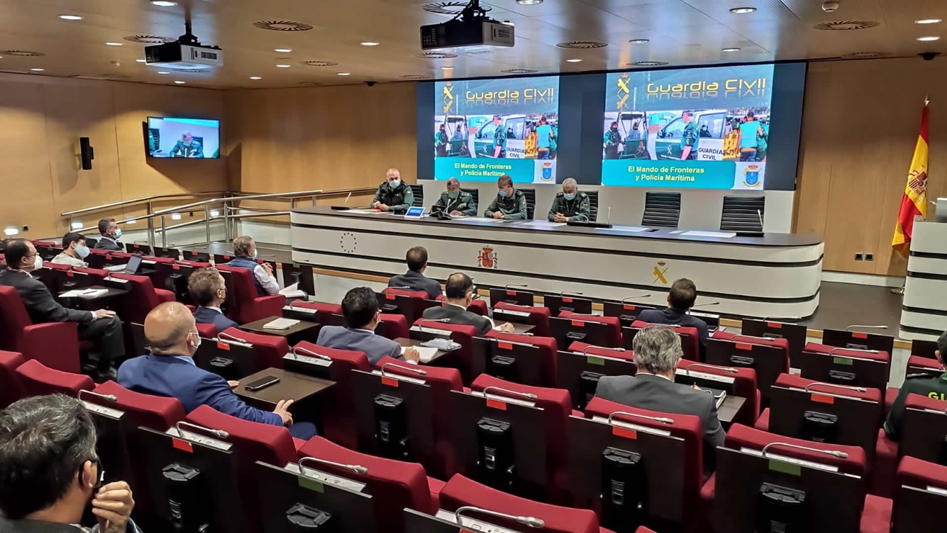Periodo presencial de II Máster Universitario en Alta Dirección en Seguridad Internacional, semana del 19 al 23 de abril