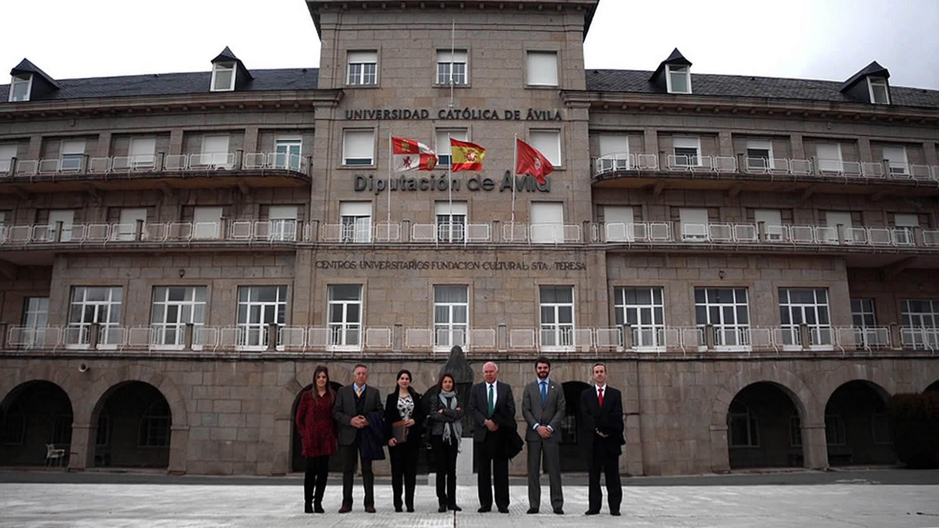 La Universidad Católica de Ávila (UCAV) recibe en su sede a representantes del CUGC