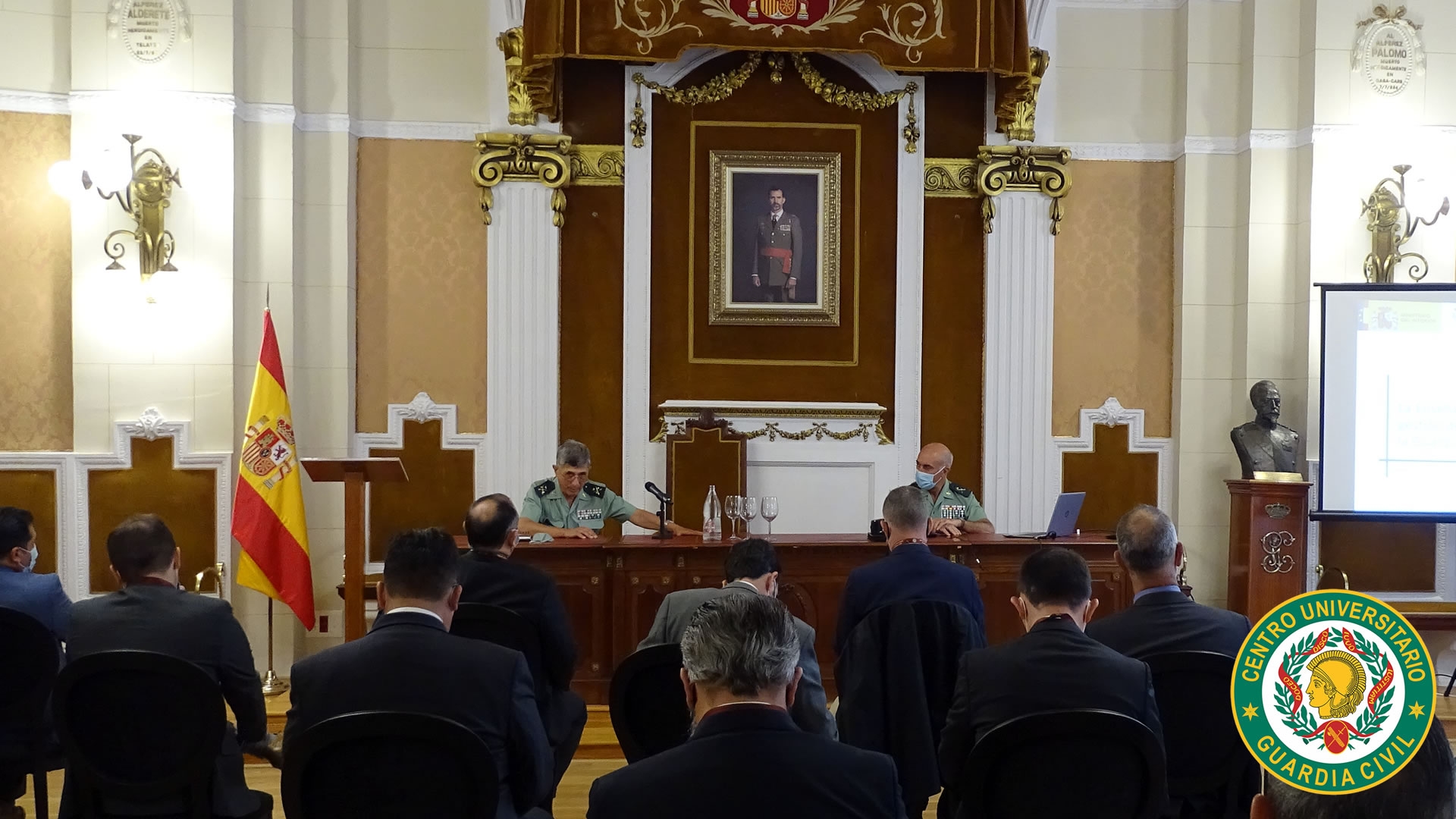 Comienza el último periodo presencial del II Máster oficial &quot;Alta Dirección en Seguridad Internacional&quot; que imparte el CUGC