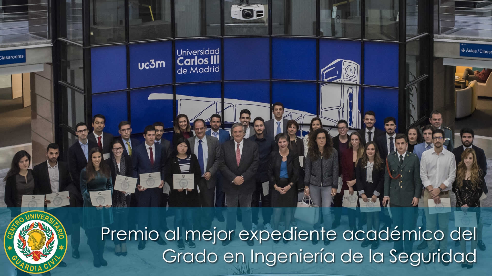 Premio al mejor expediente académico del Grado en Ingeniería de la Seguridad 2016-2017
