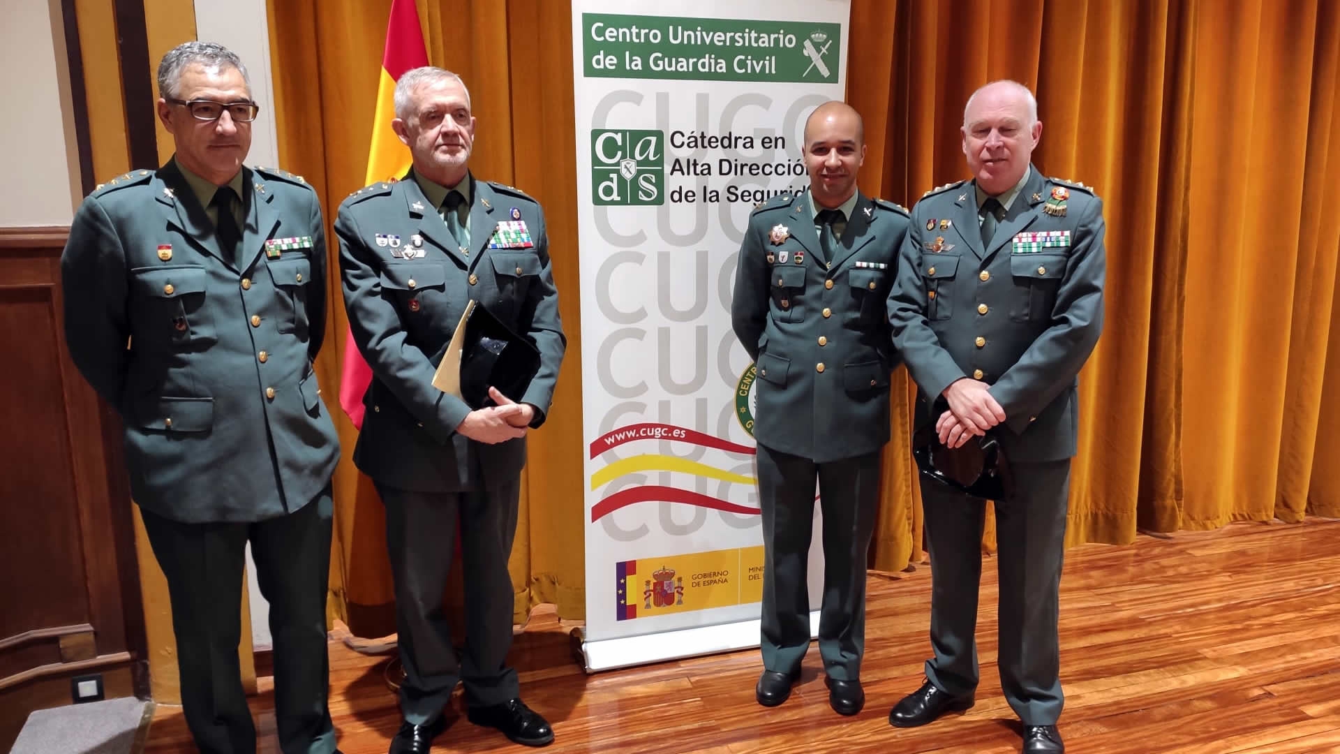 Inauguración de las I Jornadas sobre análisis del comportamiento delictivo en el marco de la Cátedra CUGC en Alta Dirección de la Seguridad