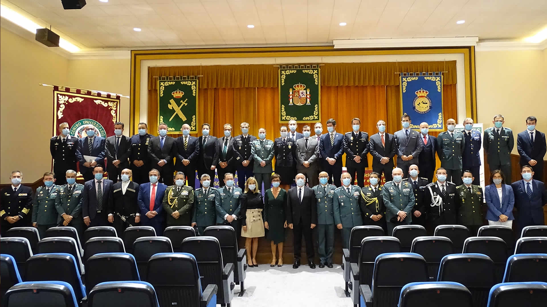 Ceremonia de clausura del I Máster Universitario en Alta Dirección en Seguridad Internacional