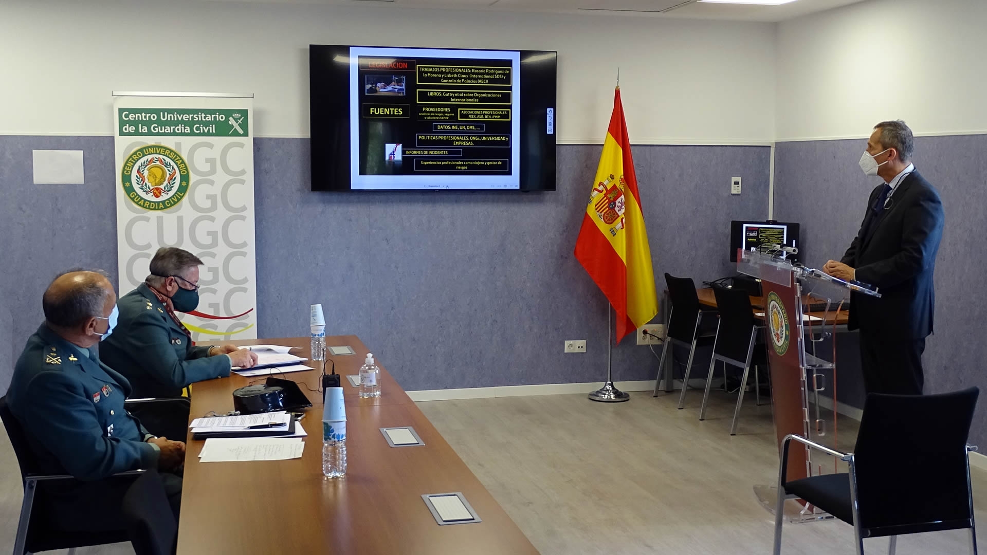 Finalizan con brillantez las defensas de los TFM del I Máster Universitario en Alta Dirección en Seguridad Internacional