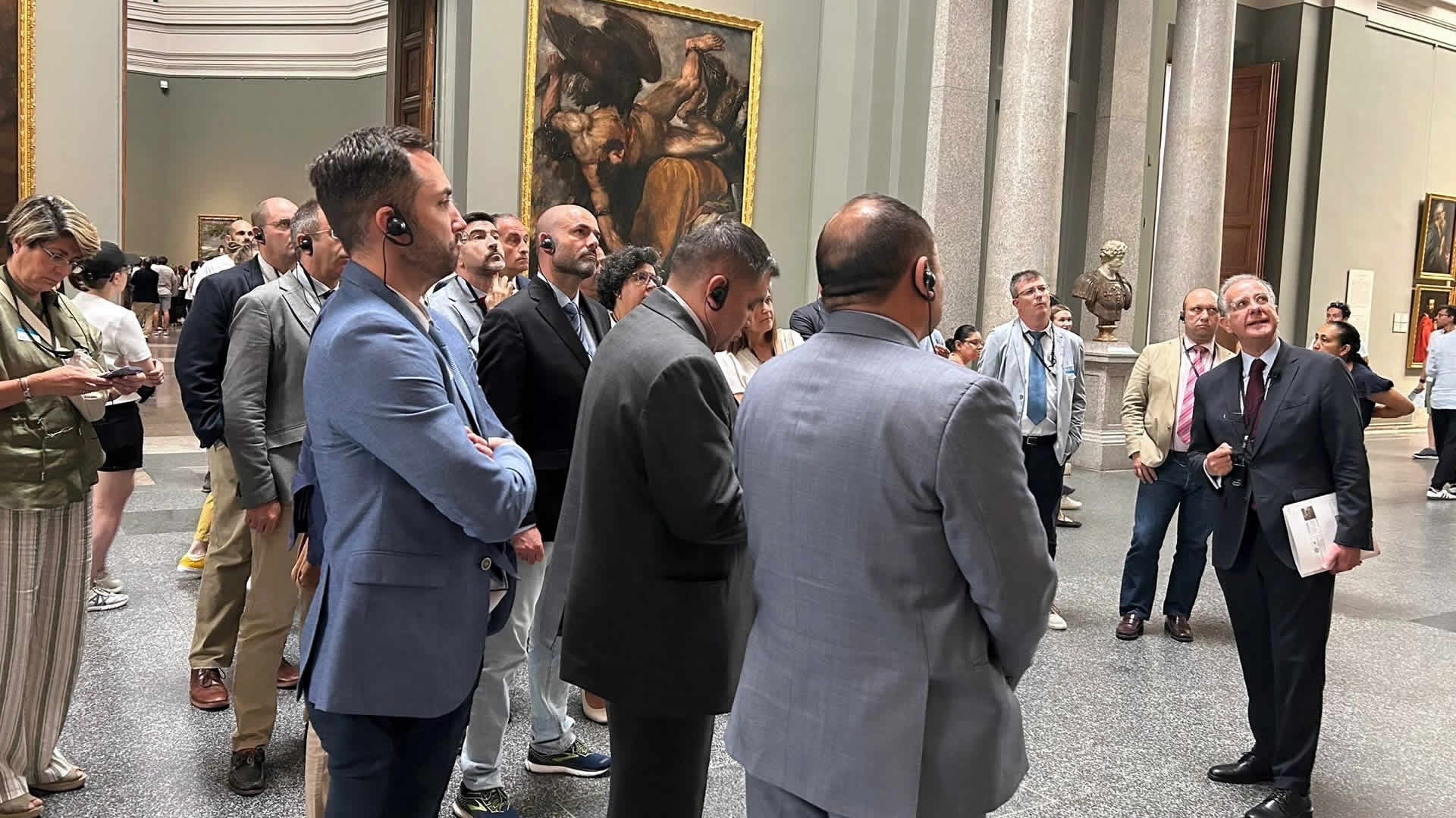 Alumnos del MDPGTS visitan el Museo Nacional del  Prado