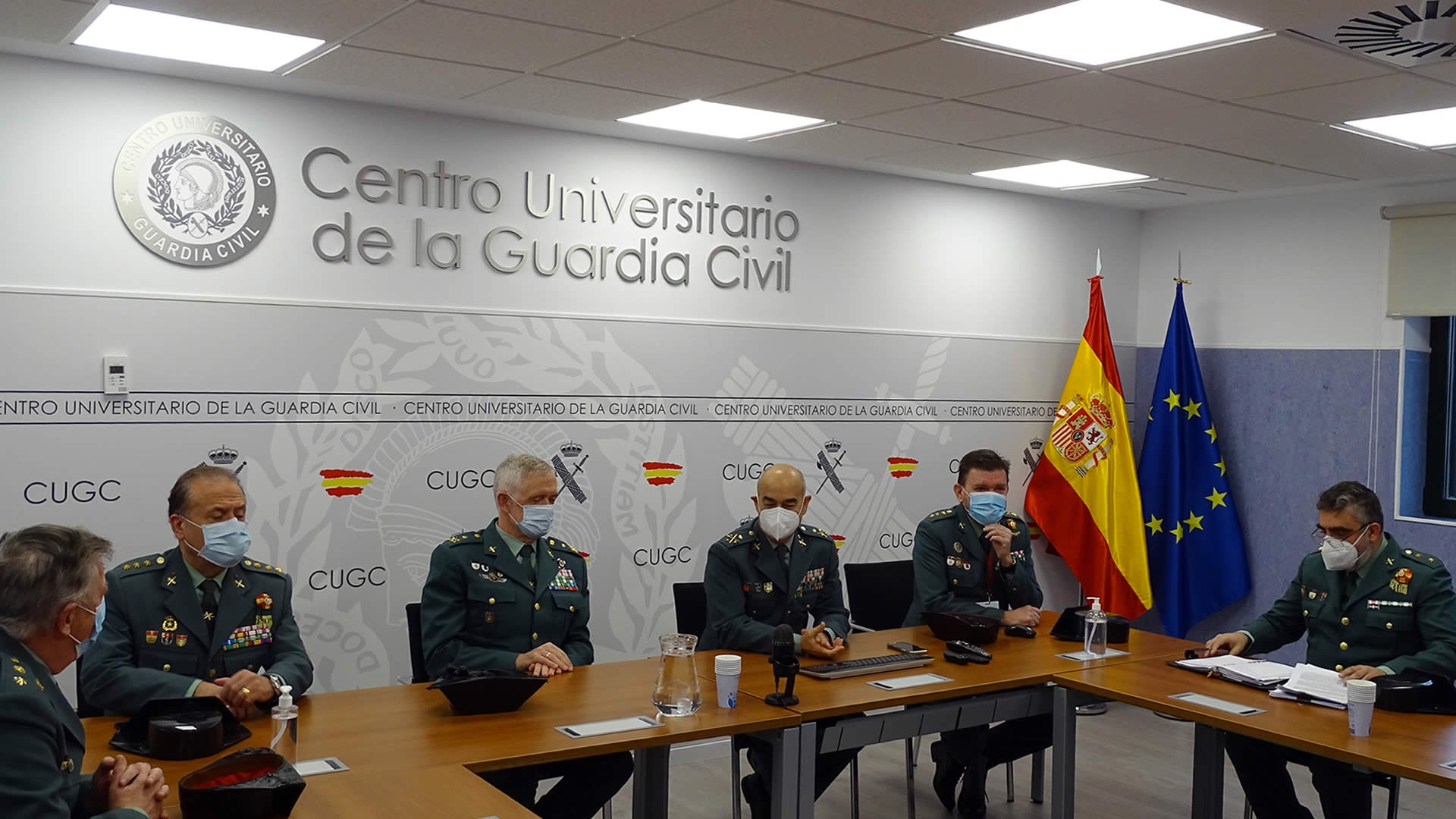Visita del Mando de Personal al CUGC