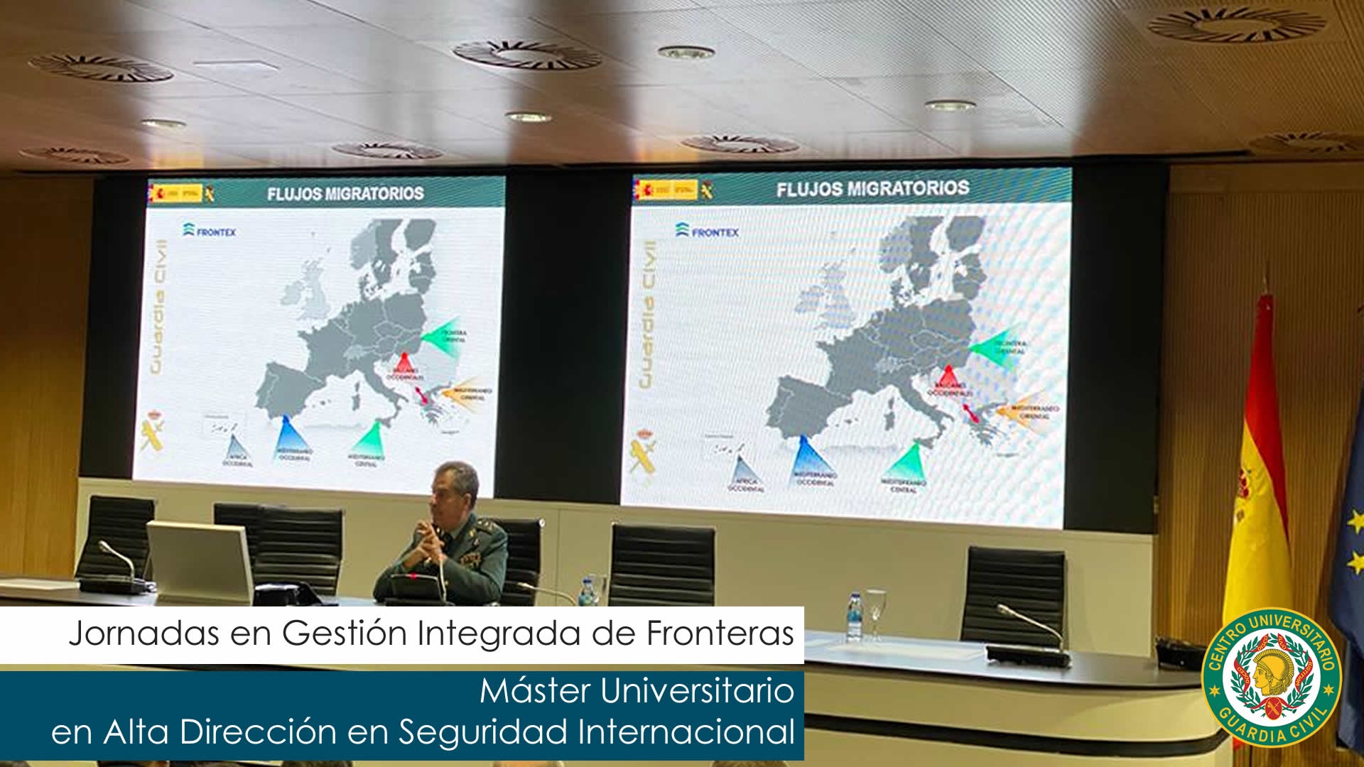 Jornadas en Gestión Integrada de Fronteras en el Máster Universitario en Alta Dirección en Seguridad Internacional
