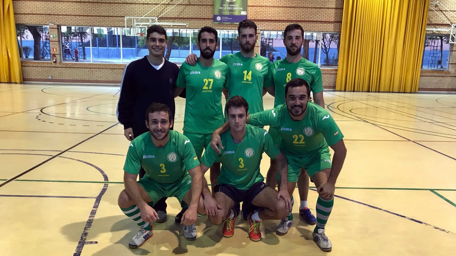 Comienza la Liga de Fútbol Sala con victoria para el equipo AOGC-CUGC 5