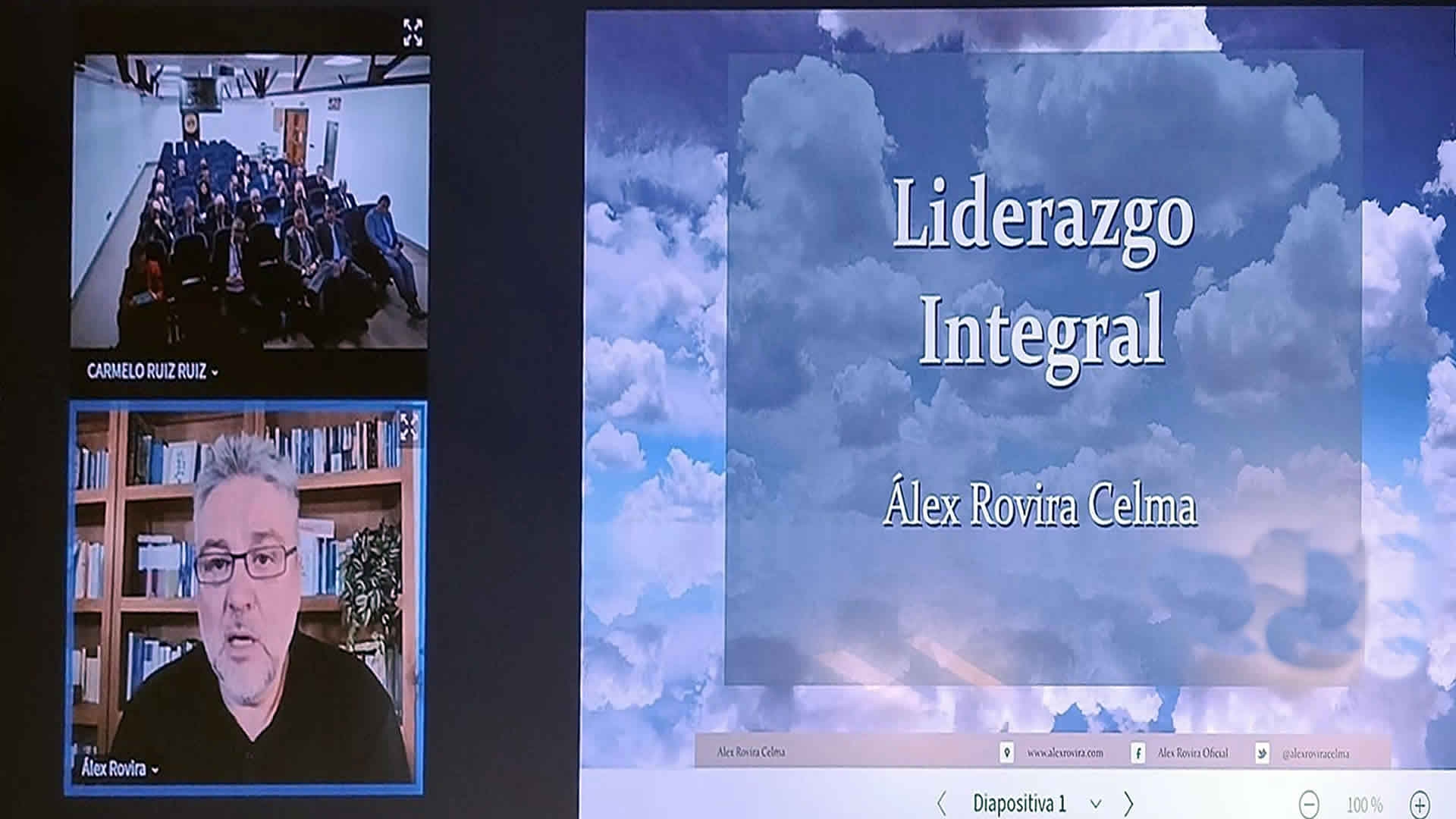 Conferencia de Álex Rovira en el Máster en Dirección de Personas y Gestión del Talento en la Seguridad