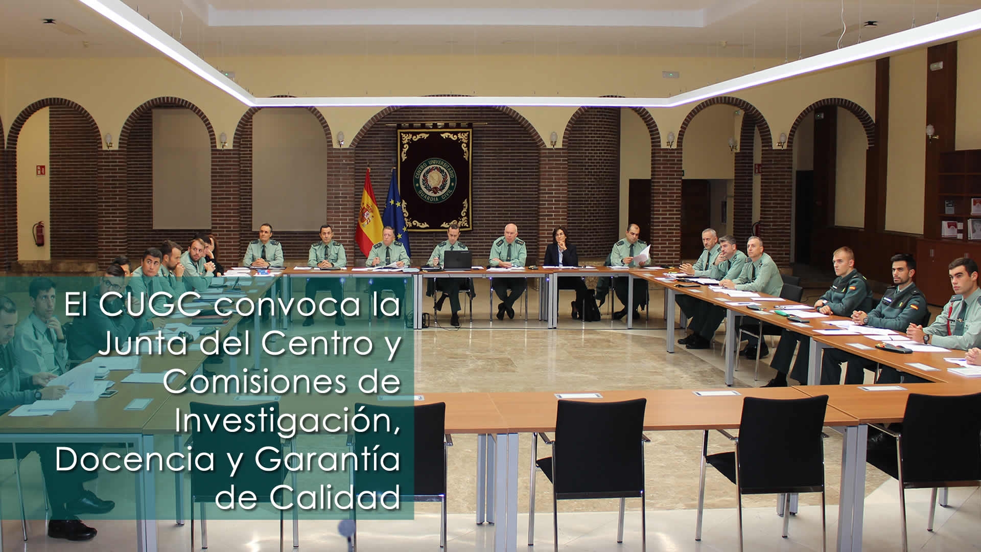 El CUGC convoca la Junta del Centro y Comisiones de Investigación, Docencia y Garantía de Calidad