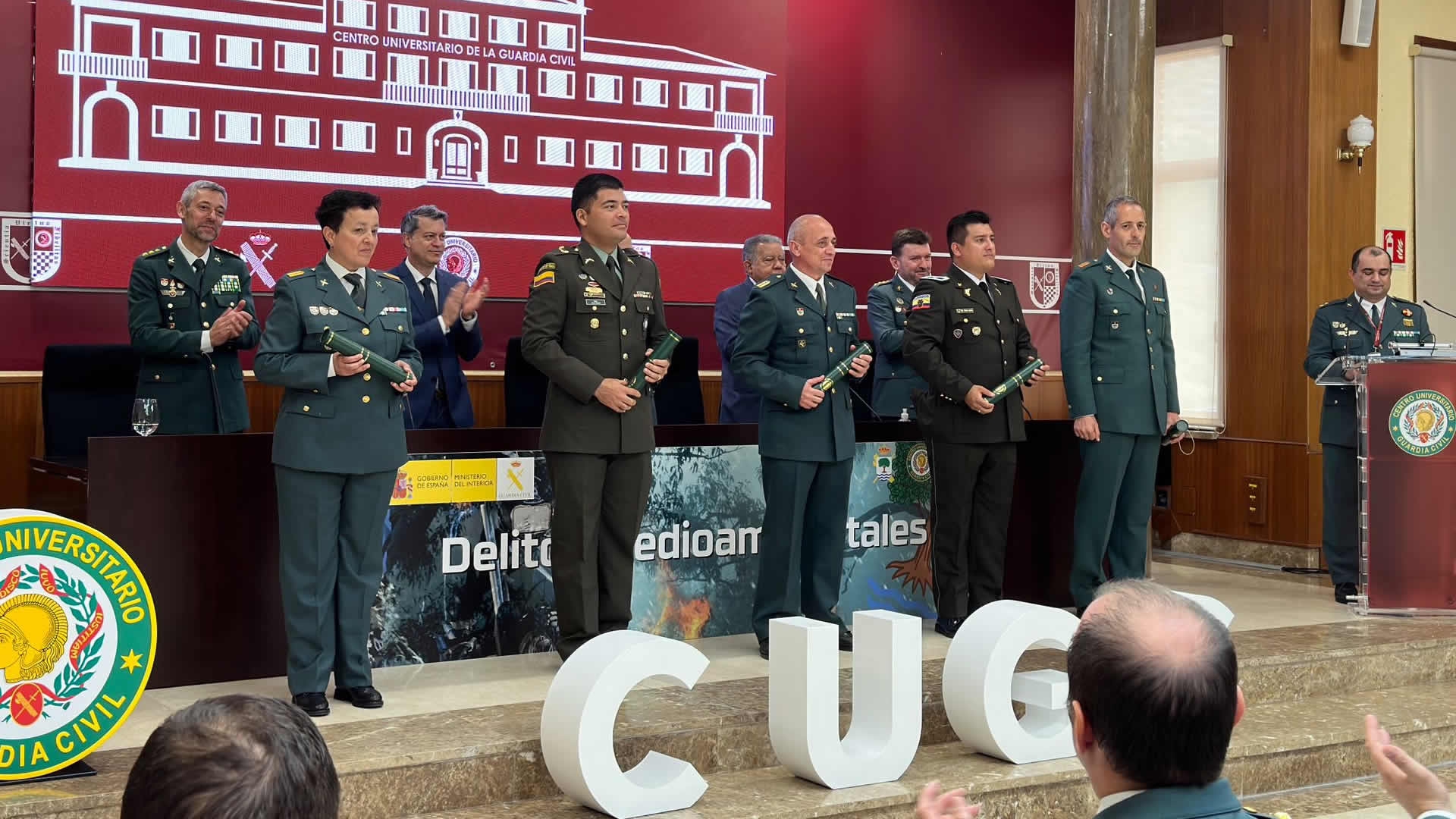 Clausura del III Curso Universitario en Delitos Medioambientales