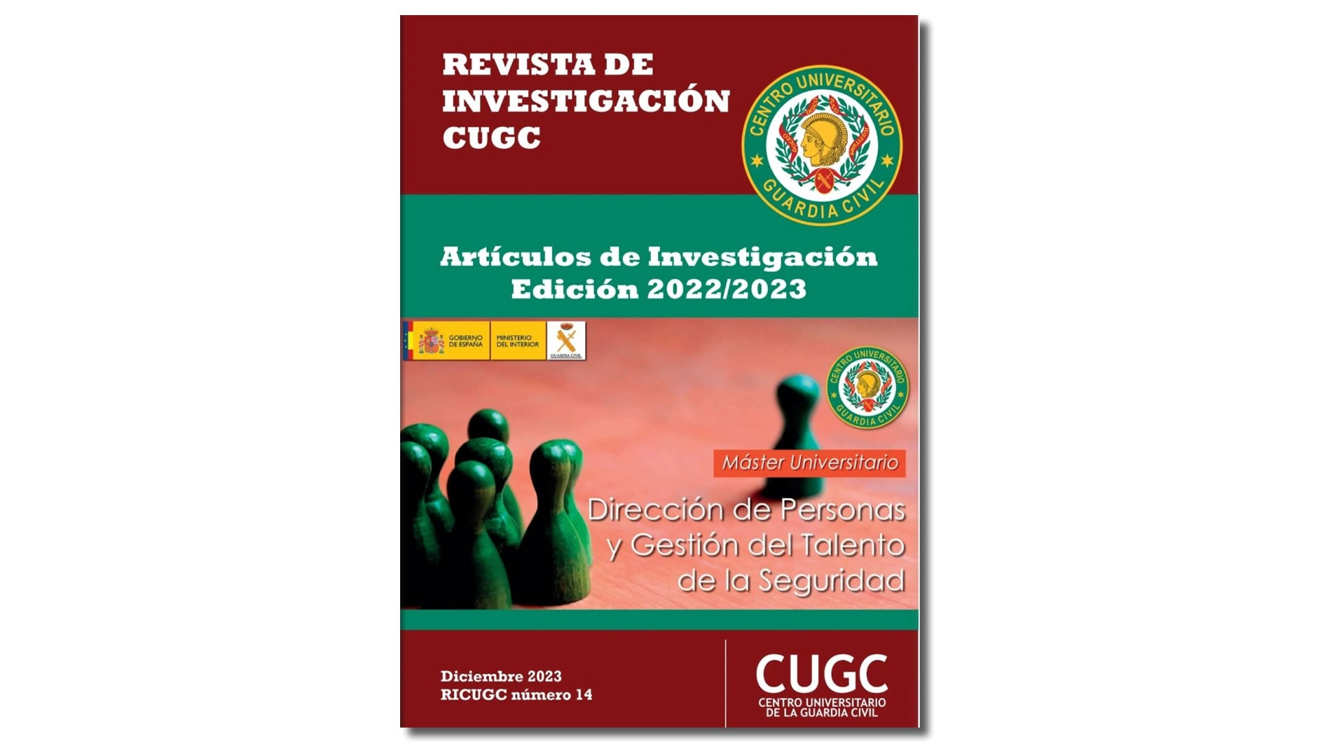 Número 14 de la Revista de Investigación CUGC