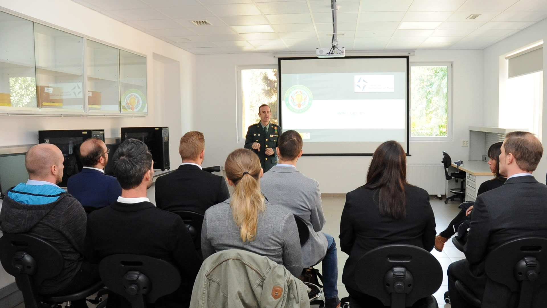 Visita delegación alumnos Universidad de Policía de Münster