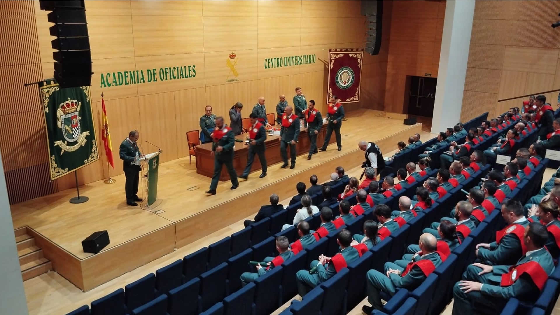 VI promocion del Grado de Gestión de la Seguridad Publica (GGSP) del Centro Universitario de la Guardia Civil