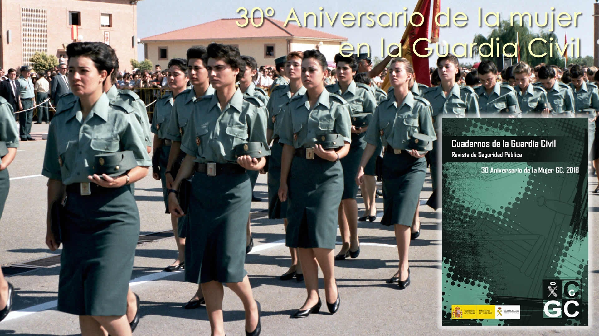 Publicado número especial de Cuadernos de la Guardia Civil dedicado al 30° Aniversario de la Mujer GC