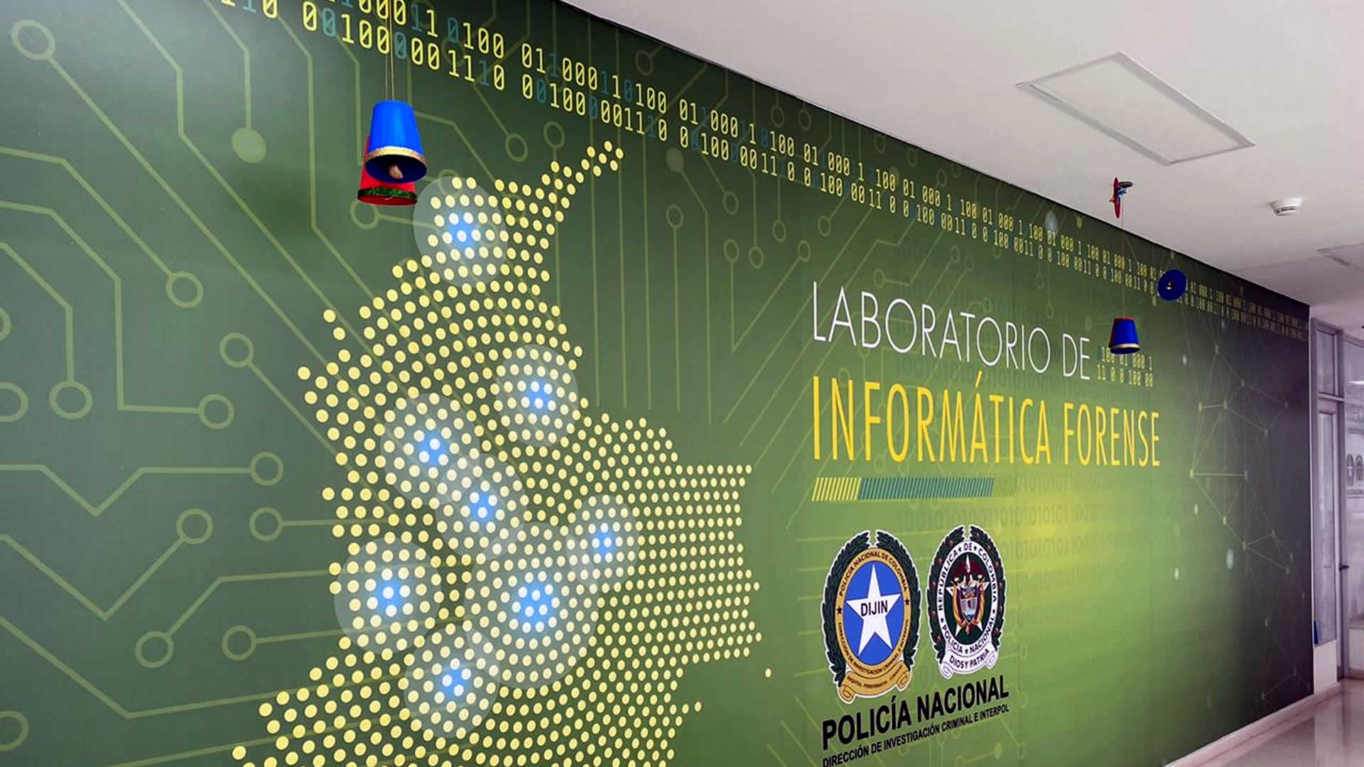 Visita de directivos del CUGC a la Policía Nacional de Colombia