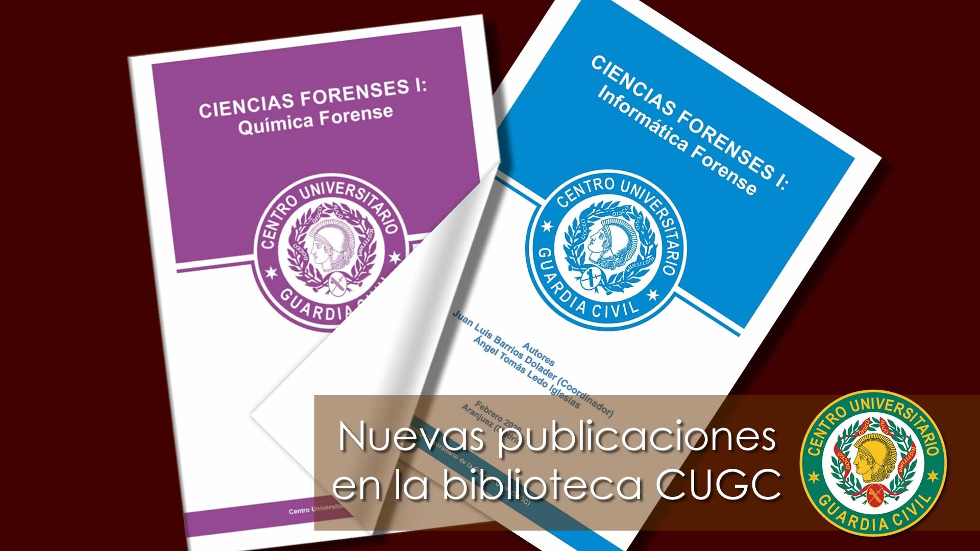 Nuevas publicaciones en la biblioteca CUGC
