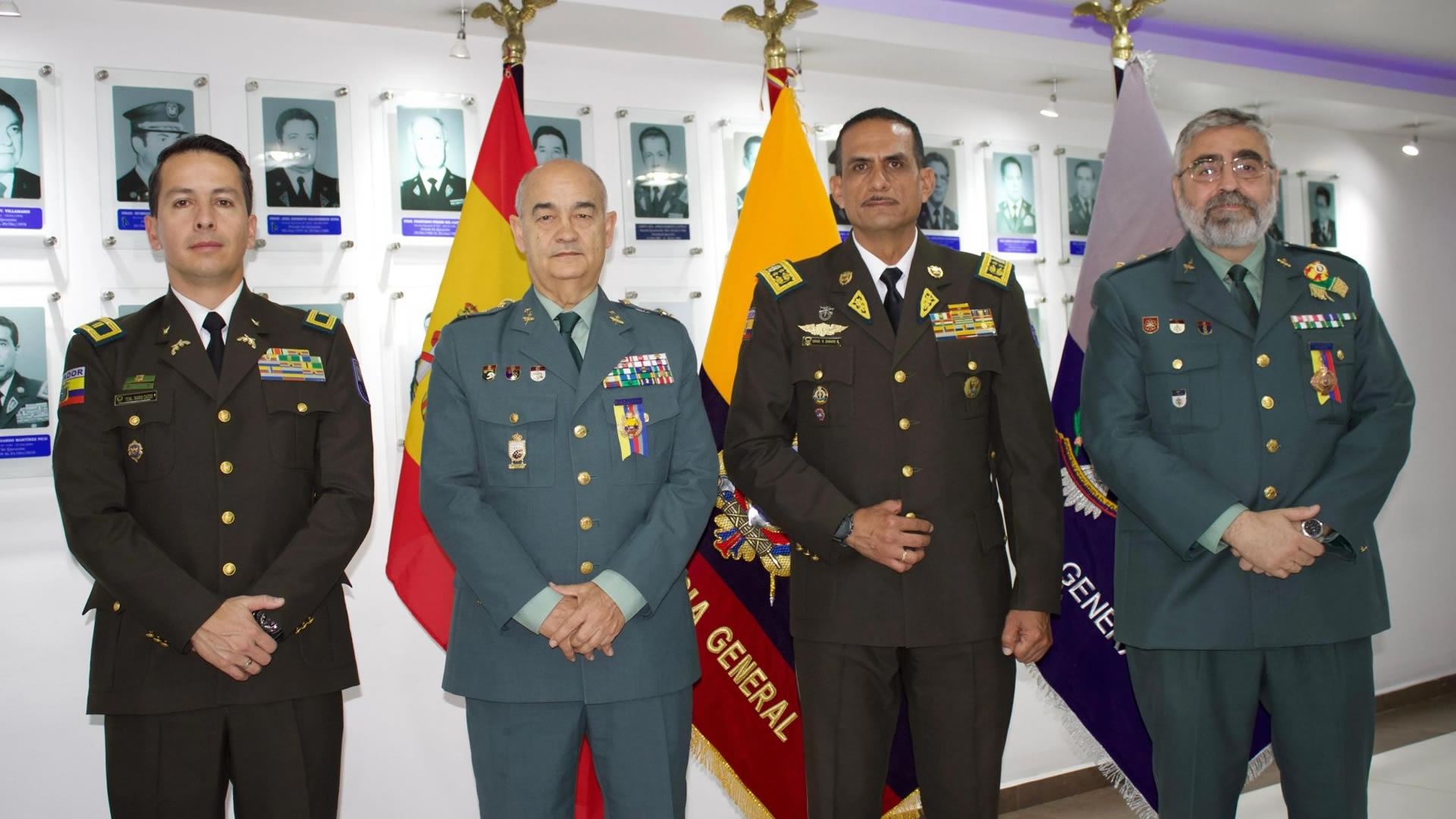 Reuniones con el Inspector General de la Policía Nacional del Ecuador