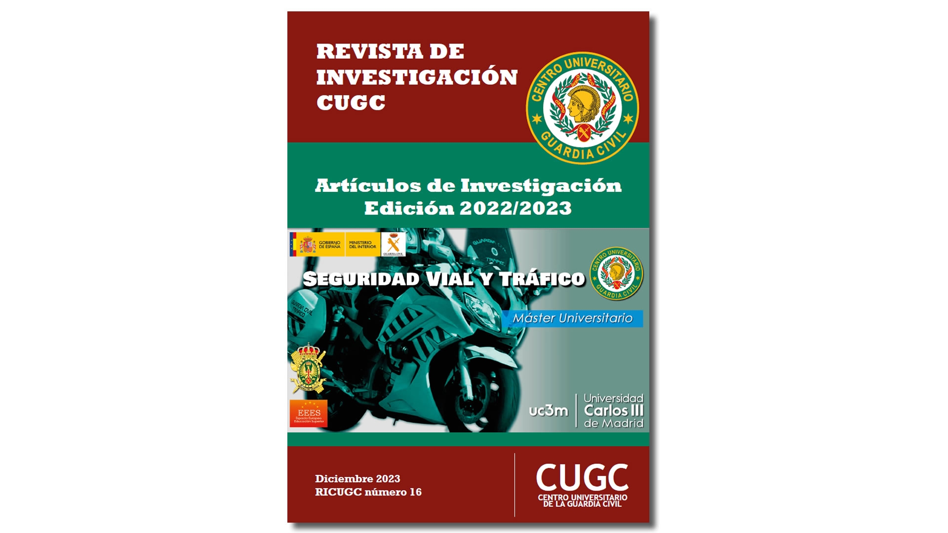 Número 16 de la Revista de Investigación CUGC
