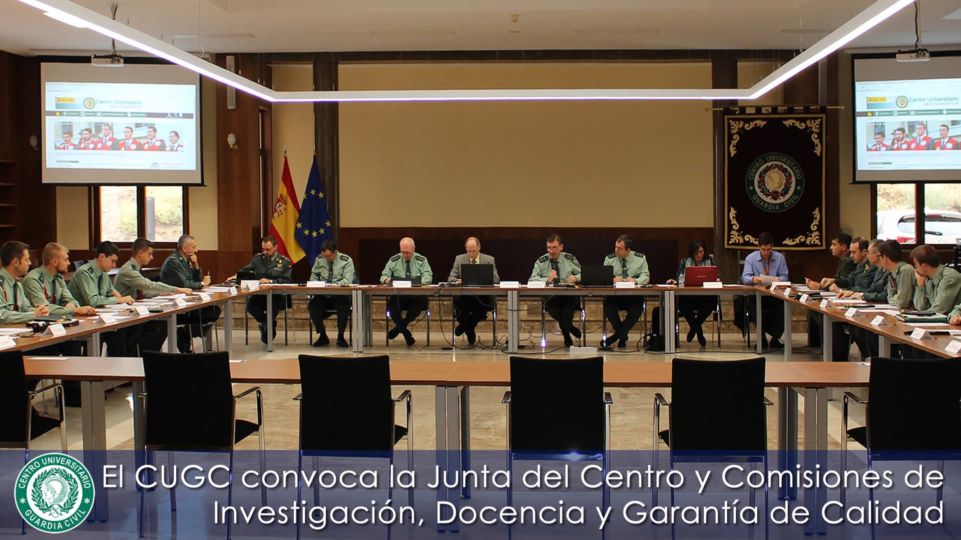 El CUGC convoca la Junta del Centro y Comisiones de Investigación, Docencia y Garantía de Calidad