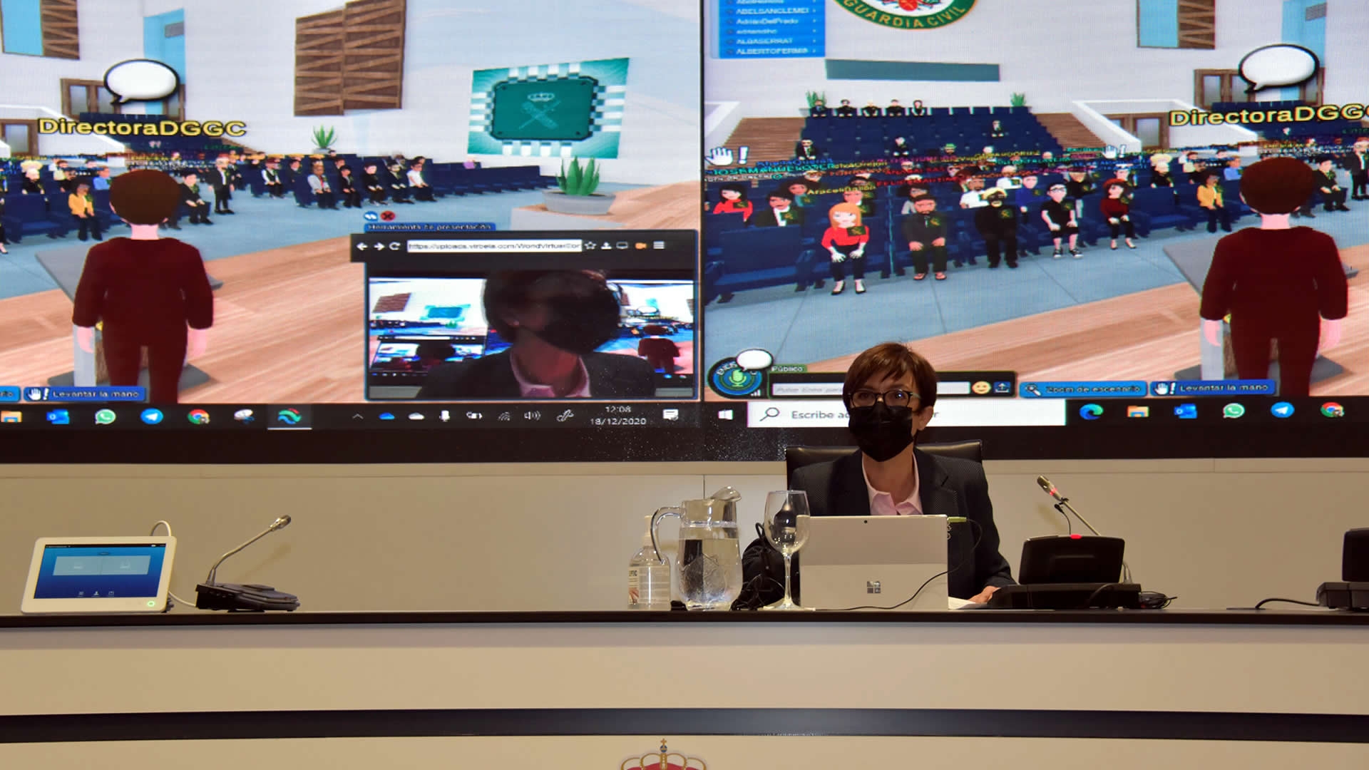 Clausura de la II Liga Nacional de Retos en el Ciberespacio de la Guardia Civil