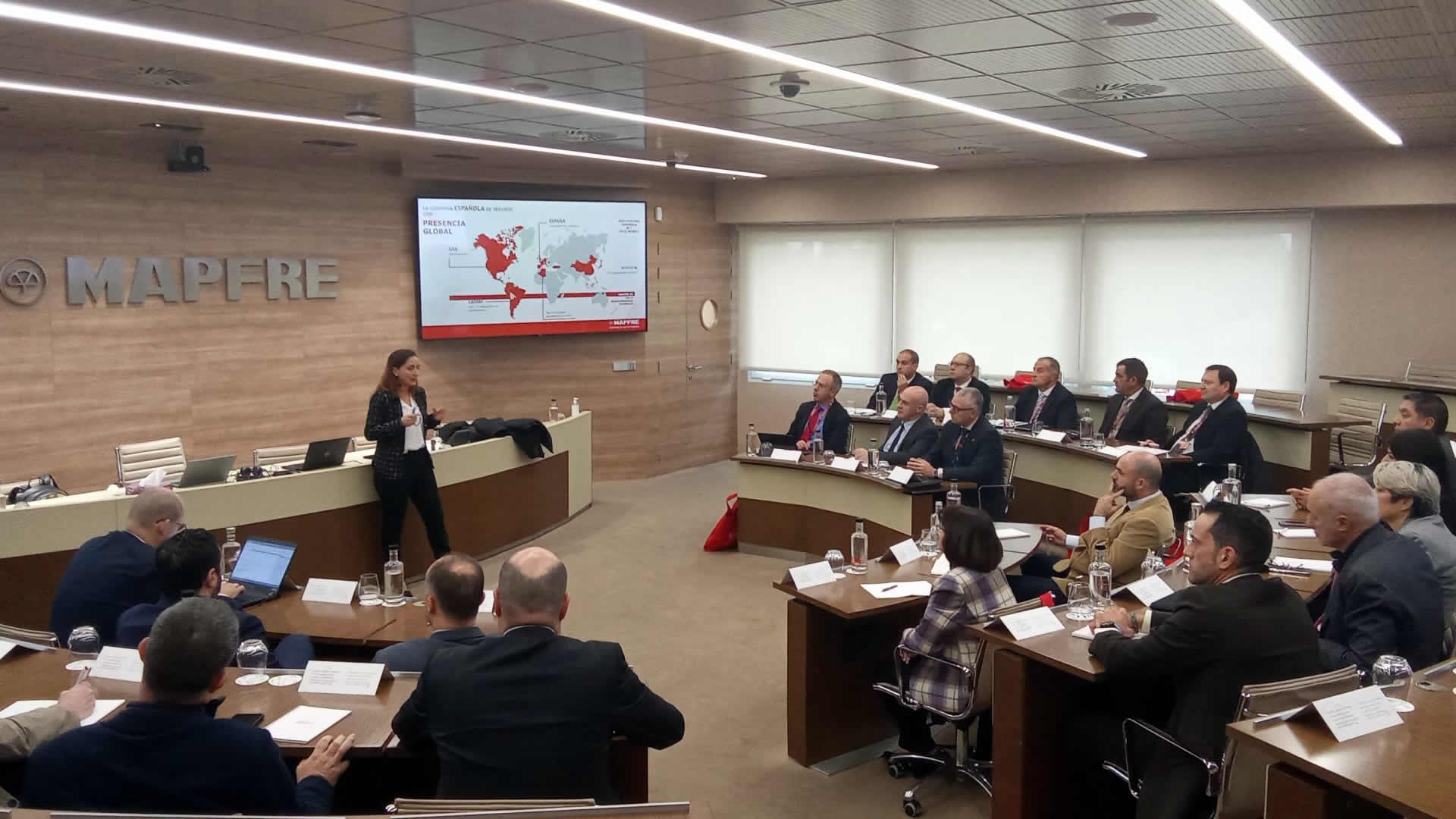 Jornada en las instalaciones del Centro de Formación de la empresa MAPFRE