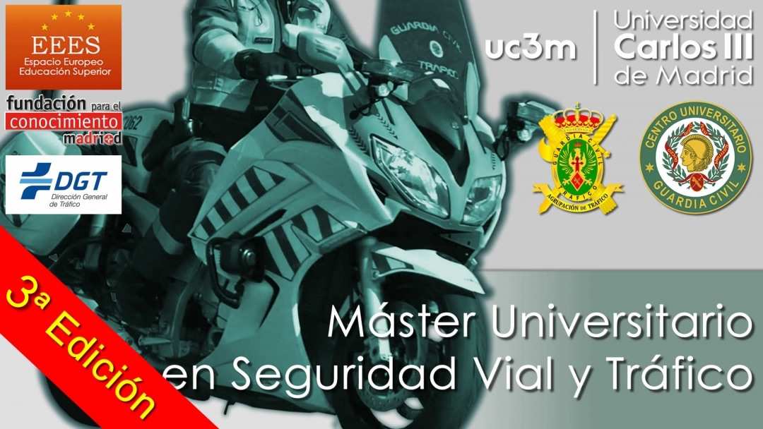 3ª Edición del Máster Universitario en Seguridad Vial y Tráfico