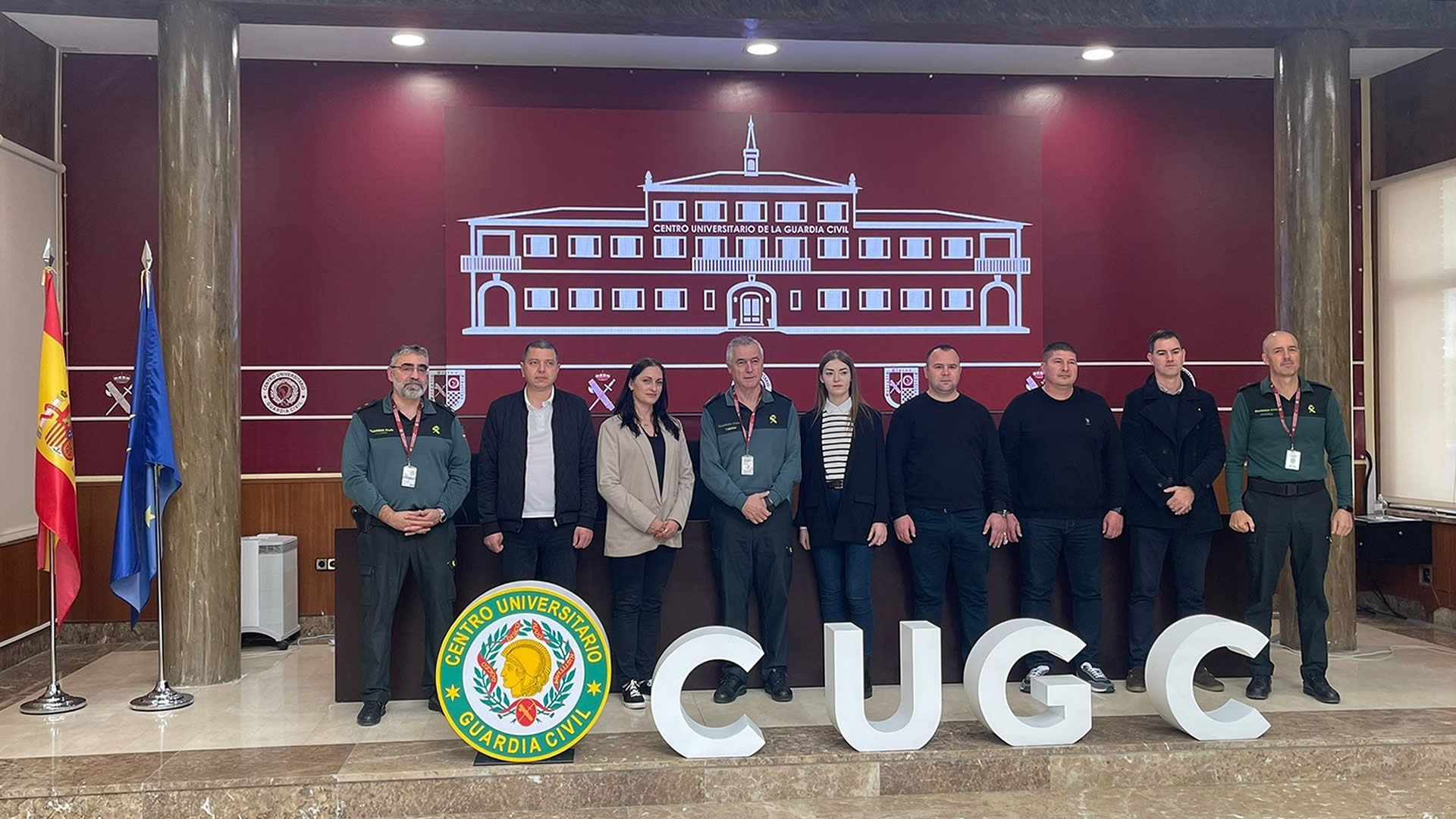 Visita de estudio de una delegación de representantes de la Policía de Moldavia