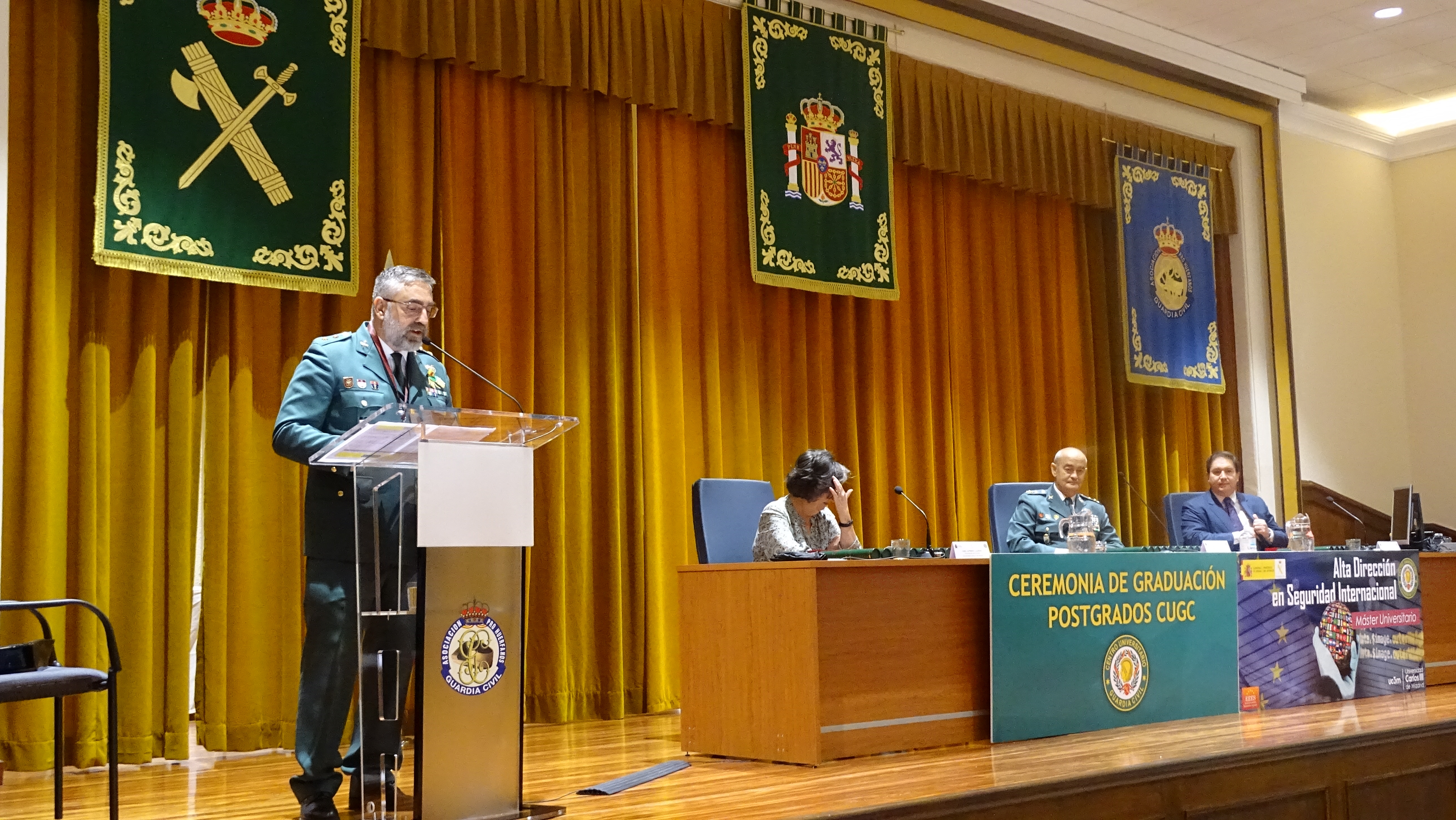 Finalización de la tercera edición de una de las ofertas académicas de más alto nivel que imparte el Centro Universitario de la Guardia Civil con participación de directivos de seguridad pública y corporativa de Europa e Iberoamérica.