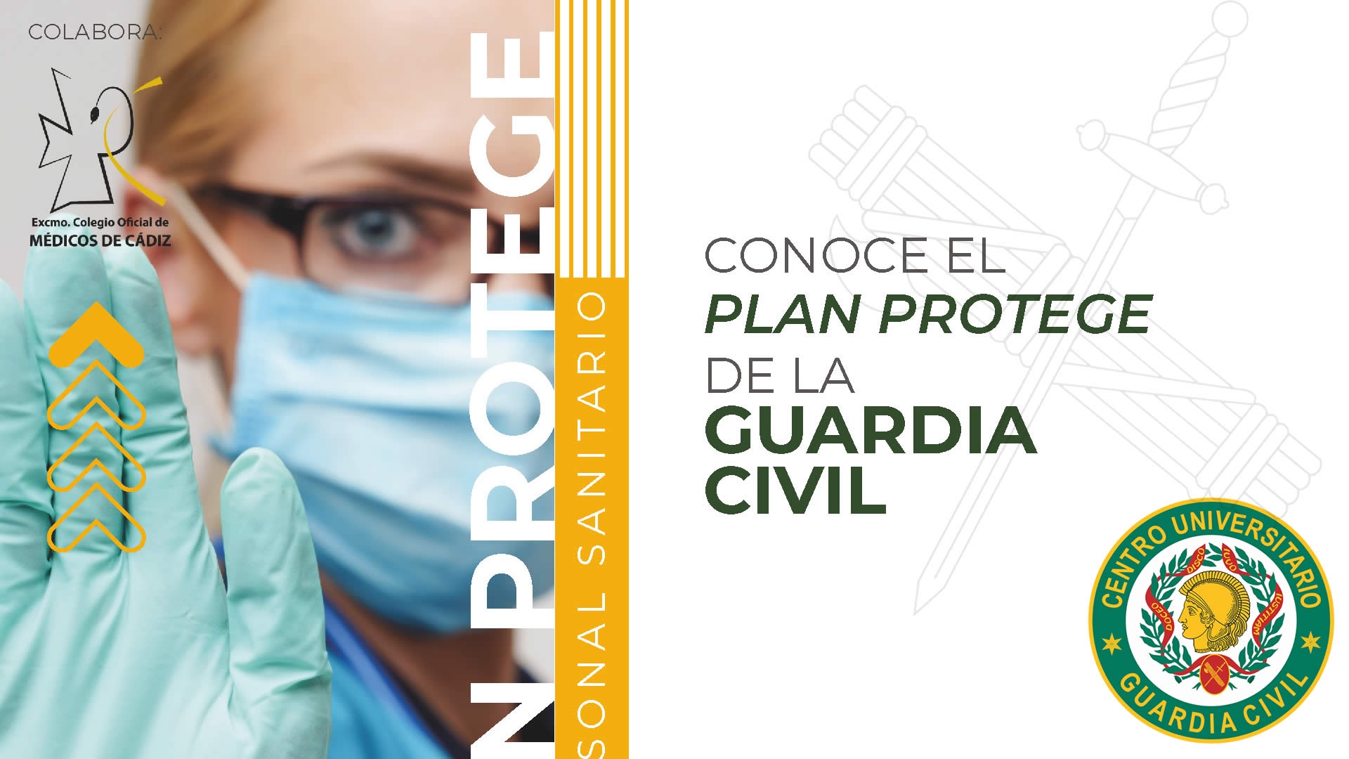 La Guardia Civil imparte un seminario online para mejorar la protección a los profesionales sanitarios