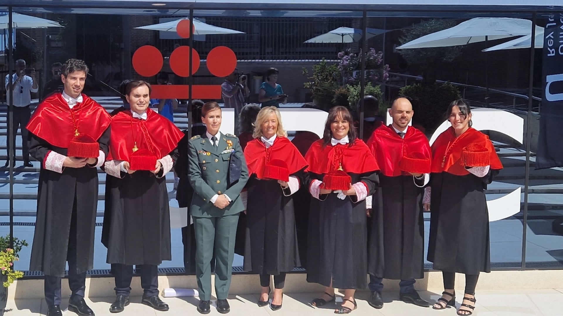 La Universidad Rey Juan Carlos nombra padrino del Grado de Criminologia al Centro Universitario de la Guardia Civil