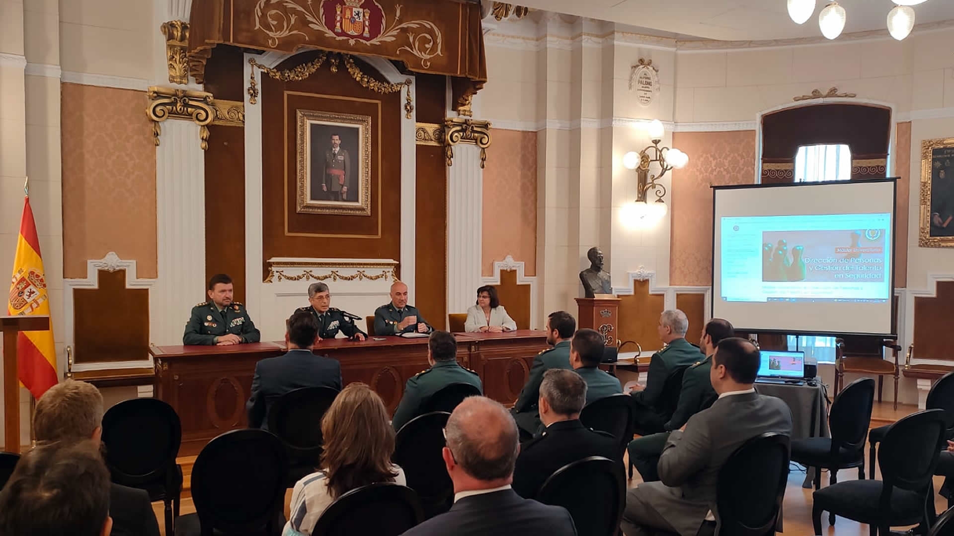 Presentación del “I Máster Universitario en Dirección de Personas y Gestión del Talento en Seguridad”