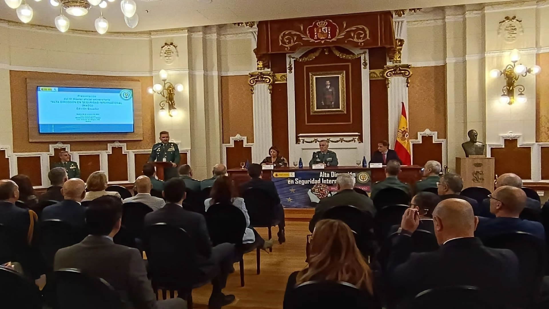 Presentación de la VI edición del "Máster en Alta Dirección en Seguridad Internacional" (VI MADSI)